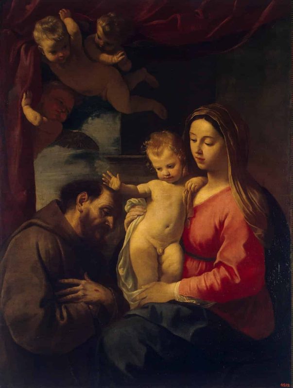Thánh Phanxico Assisi và mẫu tử Đức Maria